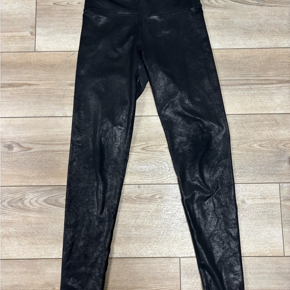 Black Shiny Leggings